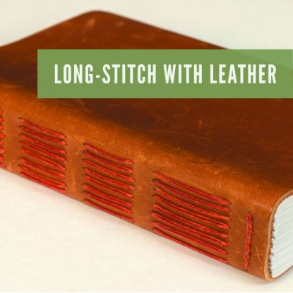 Picture of Long-Stitch with Leather