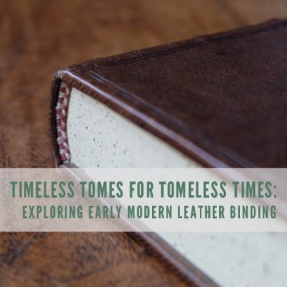 image of leather bound book
